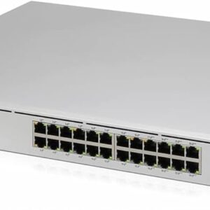 S3400-48T6SP, switch L2+ PoE+ Gigabit Ethernet de 48 puertos, 48 x puertos PoE+ @370W, con 6 x 10Gb SFP+ uplinks, fuentes de alimentación AC+DC, soporte de apilamiento