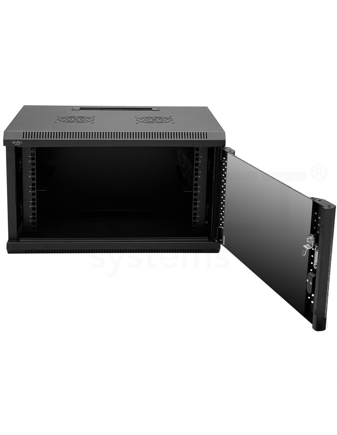 Armario rack GS a pared 6U 19" puerta de cristal - Imagen 3